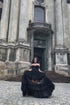 Black wedding dress Tulle wedding dress